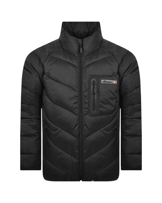 Ellesse Black Lalizo Padded Jacket for men