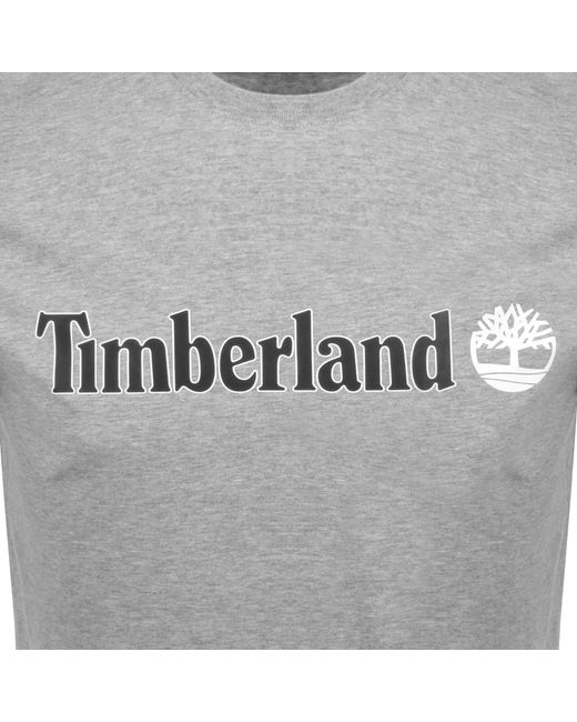 Timberland Gray Kennebec River T Shirt for men