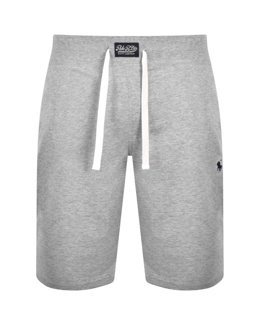 Ralph Lauren Gray Jersey Shorts for men