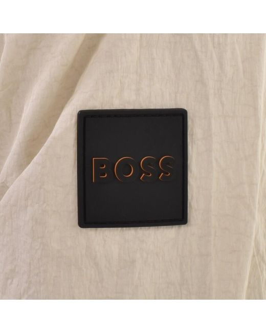 Boss Natural Boss Lovel Full Zip Overshirt for men
