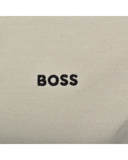 Boss Natural Boss Goc Swing Knit Polo for men