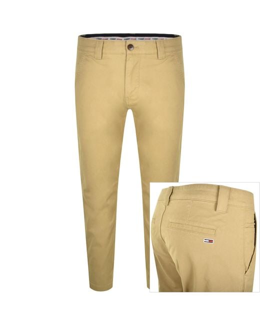 Tommy Hilfiger Natural Scanton Slim Chinos for men