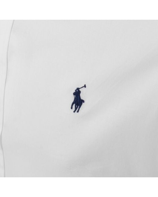 Ralph Lauren White Short Sleeve Shirt for men