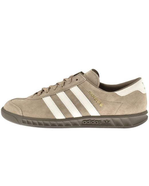 Adidas Originals Brown Hamburg Trainers for men