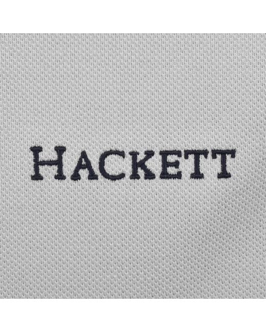 Hackett Blue Heritage Polo T Shirt Old for men