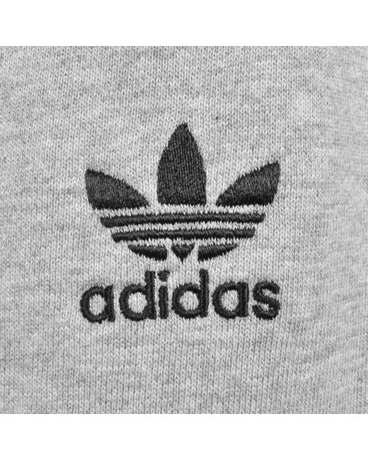 Adidas Originals Gray Logo Shorts for men