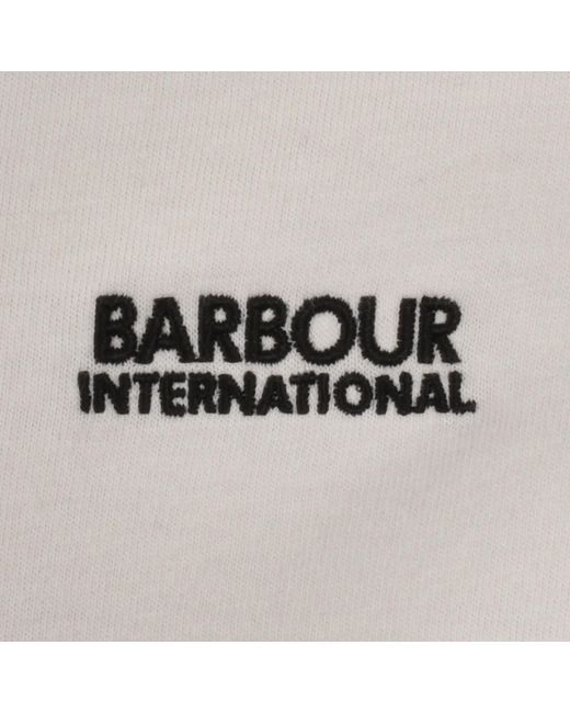 Barbour Gray Howall T Shirt for men
