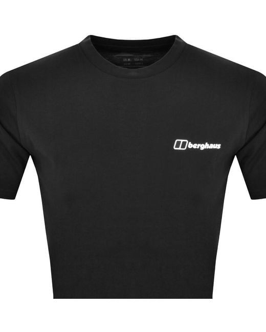 Berghaus Black Silhouette T Shirt for men