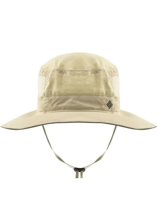 Columbia White Bora Bora Booney Hat for men