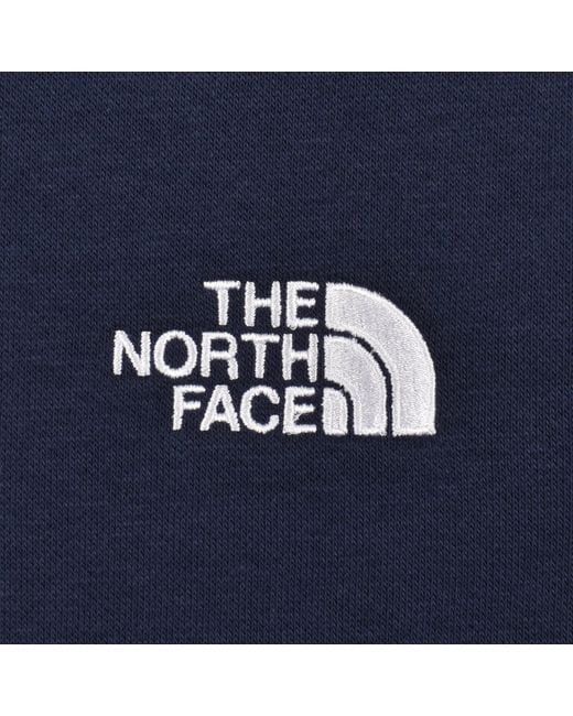 The North Face Blue Crew Neck Sweatshirt for men