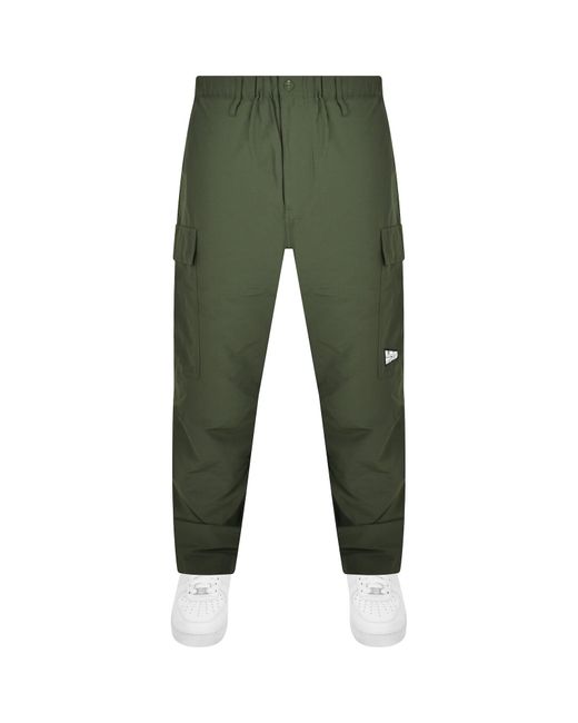 BBCICECREAM Green Cargo Trousers for men