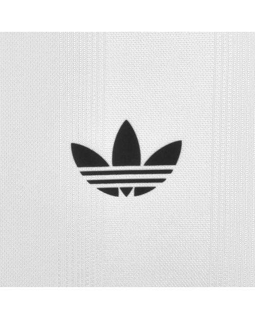 Adidas Originals Blue Jacquard Jersey T Shirt for men
