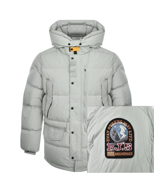 Parajumpers Gray Harraseeket Jacket for men