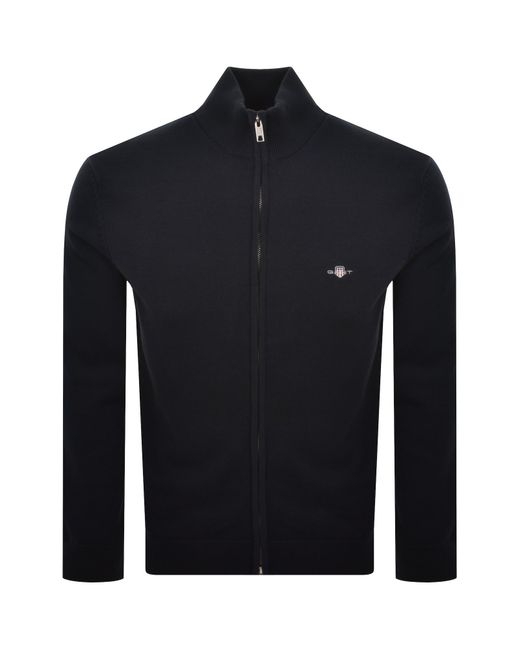 Gant Blue Original Full Zip Sweatshirt for men