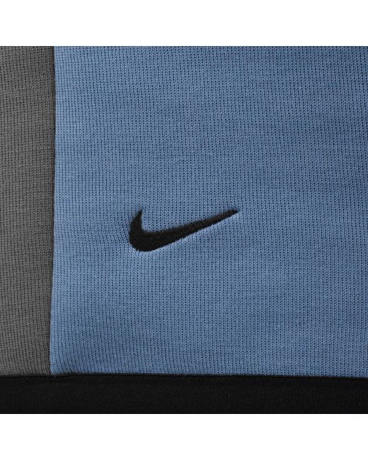 Nike Gray Tech Windrunner Fleece Hoodie for men