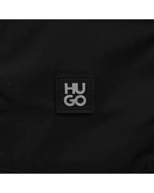 HUGO Black Elack Overshirt for men