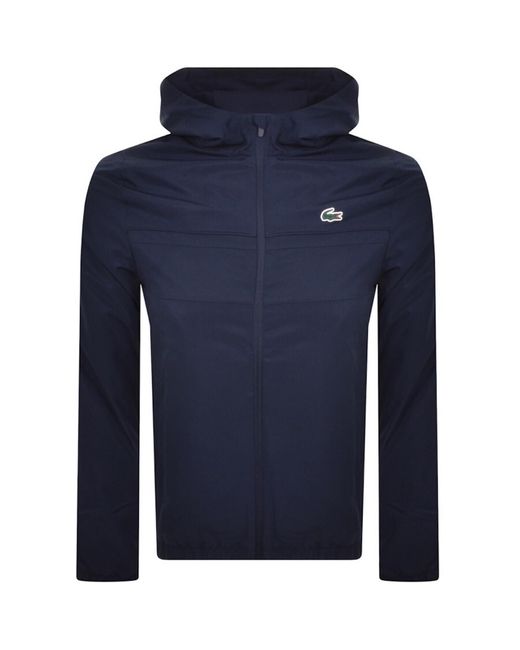 Lacoste Blue Full Zip Logo Jacket for men