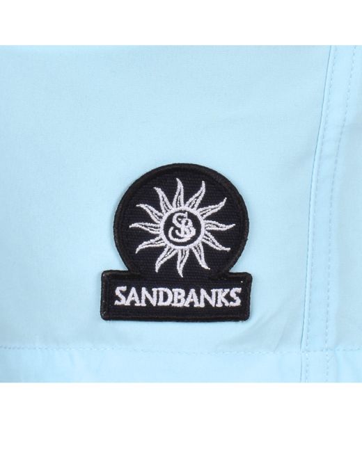 Sandbanks Blue Badge Logo Swim Shorts for men