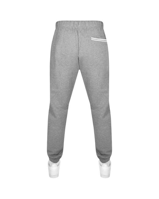 Fred Perry Gray Loopback jogging Bottoms for men