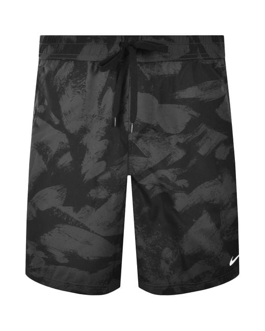 Nike Gray Training Form Dri Fit Shorts Anthracite for men