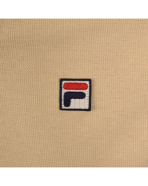 Fila Natural Fila Tristiano Textured Polo T Shirt for men