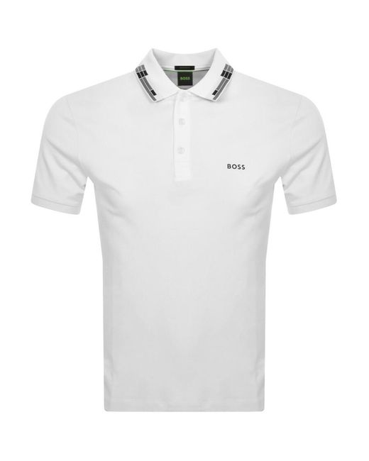 Boss White Boss Paule Polo T Shirt for men
