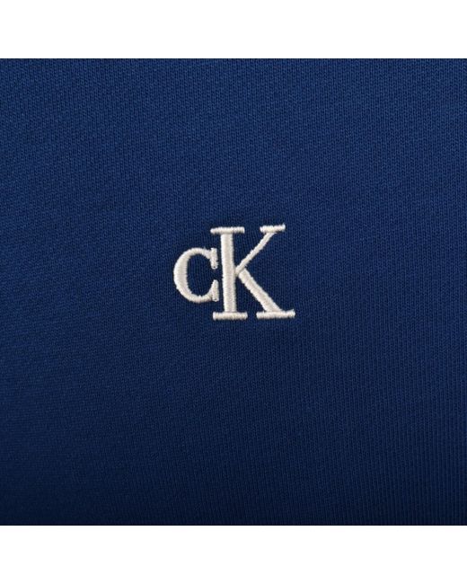 Calvin Klein Blue Sweatshirt Estate for men