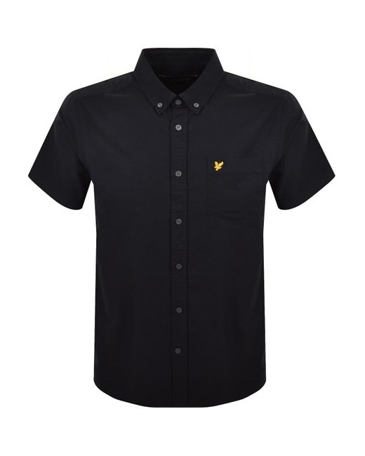 Lyle & Scott Black Oxford Shirt for men