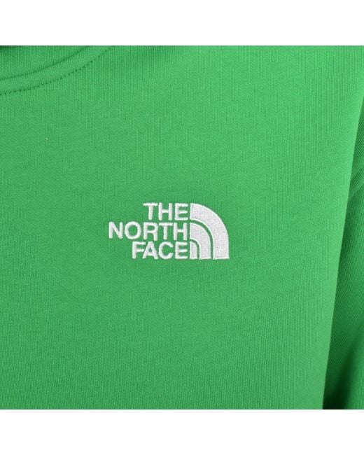 The North Face Green Essential Hoodie for men