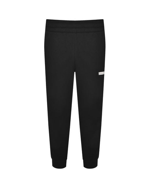 EA7 Black Emporio Armani Logo Tracksuit for men