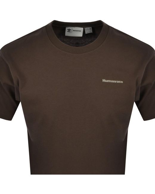 adidas Originals Adidas X Pharrell Williams Humanrace T Shirt in Brown for  Men | Lyst