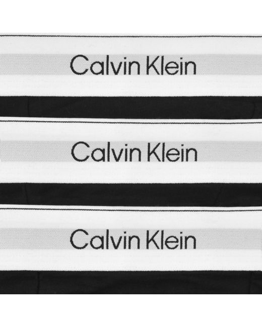 Calvin Klein Black Underwear 3 Pack Trunks for men