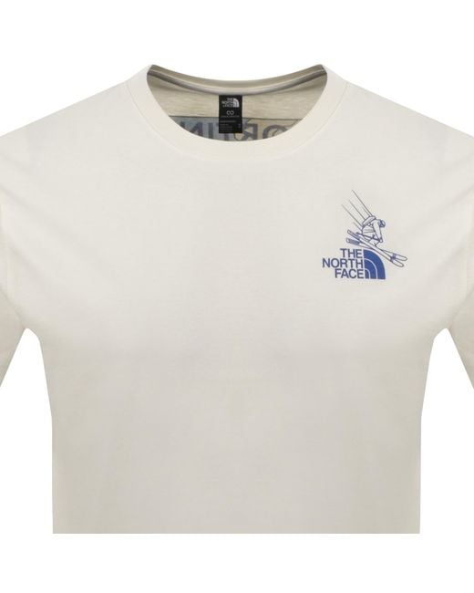 The North Face White Mountain Celebration T Shirt for men