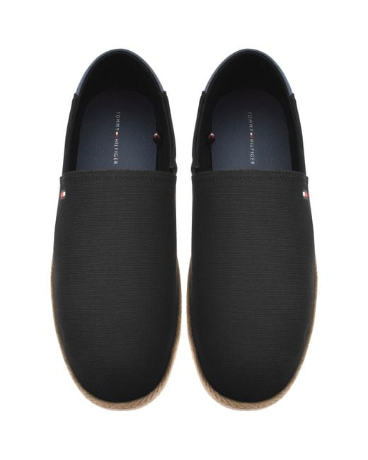 Tommy Hilfiger Black Espadrilles for men