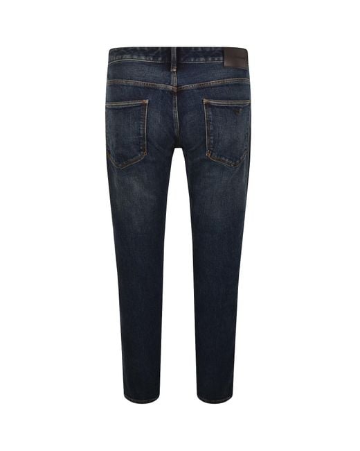 Armani Blue Emporio J06 Slim Fit Jeans for men