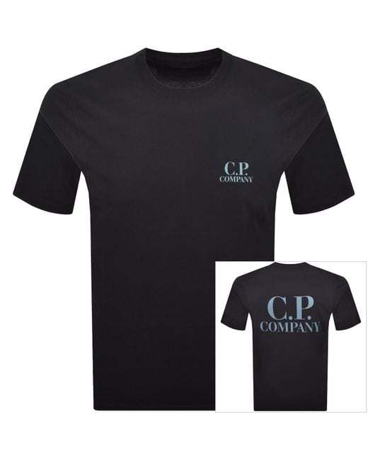 C P Company Black Cp Company Comfort T Shirt for men