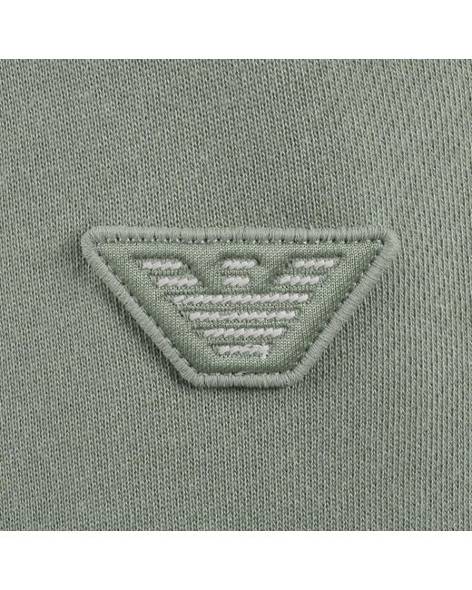 Armani Green Emporio Loungewear Hoodie for men