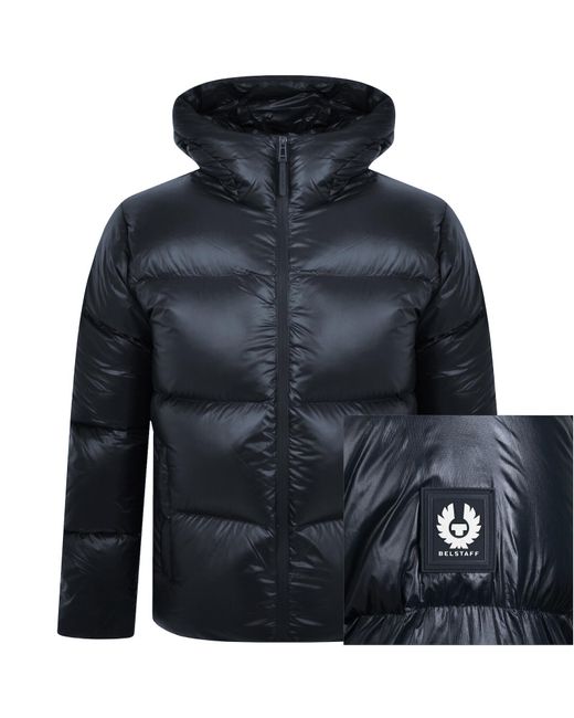 Belstaff Blue Resolve Padded Jacket Dark Ink for men
