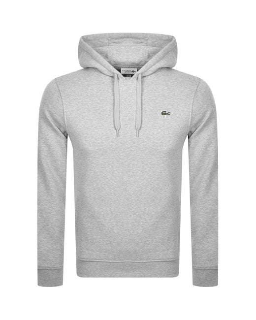 lacoste sport grey hoodie