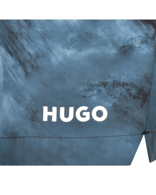 HUGO Blue Dune Swim Shorts for men