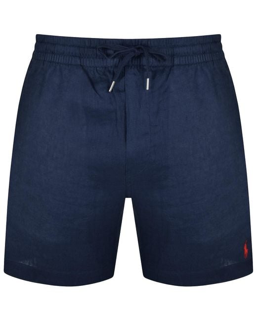 Ralph Lauren Blue Prepsters Shorts for men
