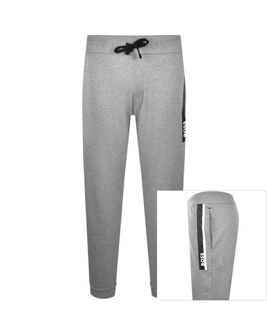 BOSS BUSINESS Gray Boss Authentic Joggers for men