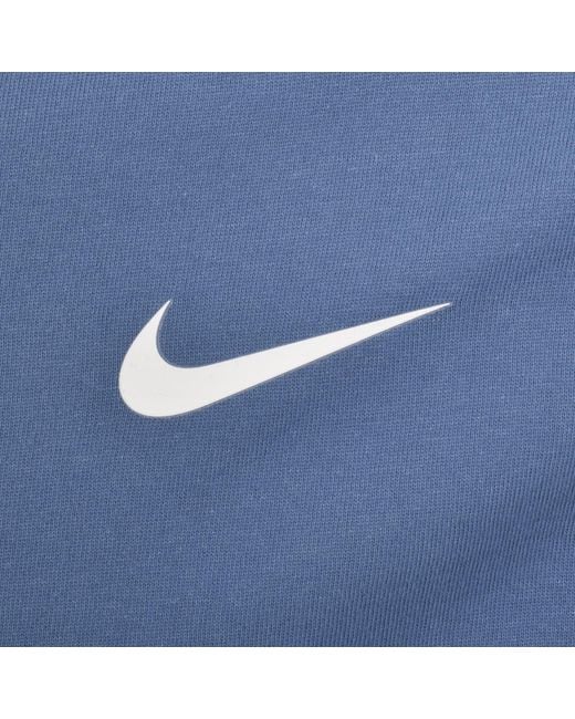 Nike Blue Training Dri Fit Logo T Shirt for men