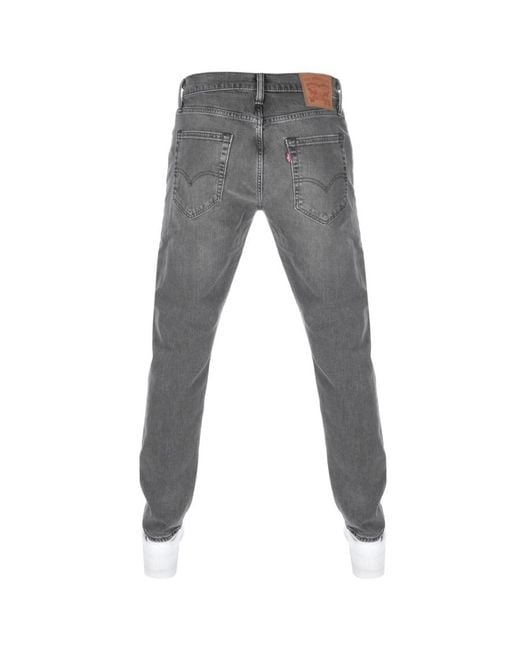 Levi's Gray 512 Slim Tapered Jeans Grey for men