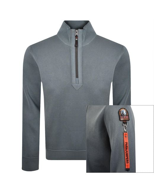 Parajumpers Blue Basic Scoe Jumper Puritan for men