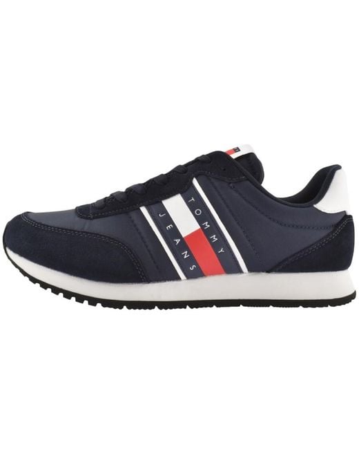 Tommy Hilfiger Blue Runner Casual Trainers for men