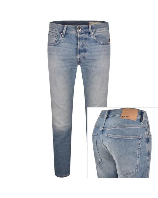 G-Star Blue G-Star Slim Fit Jeans for men