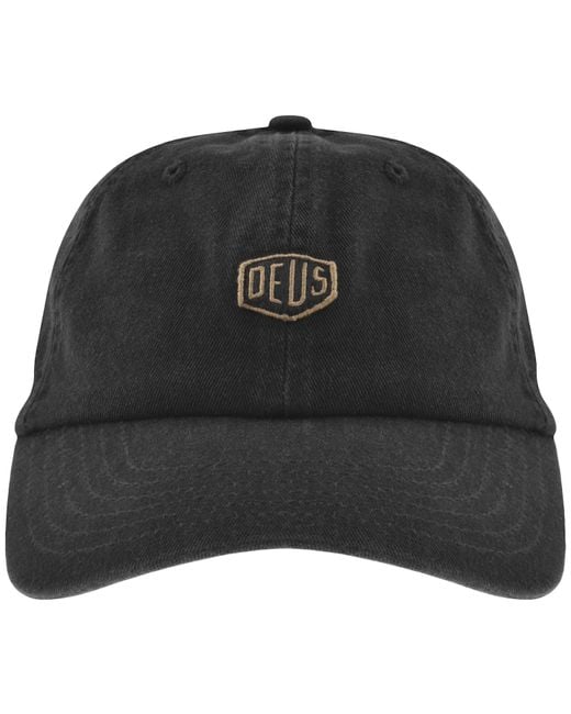 Deus Ex Machina Black Shield Dad Cap for men