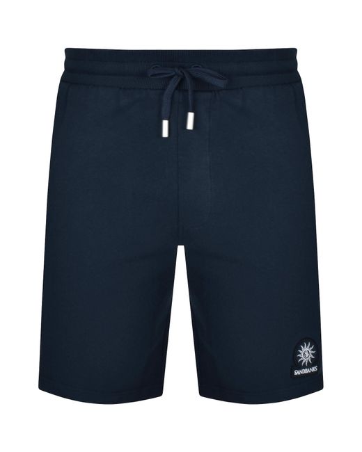 Sandbanks Blue Badge Logo Shorts for men