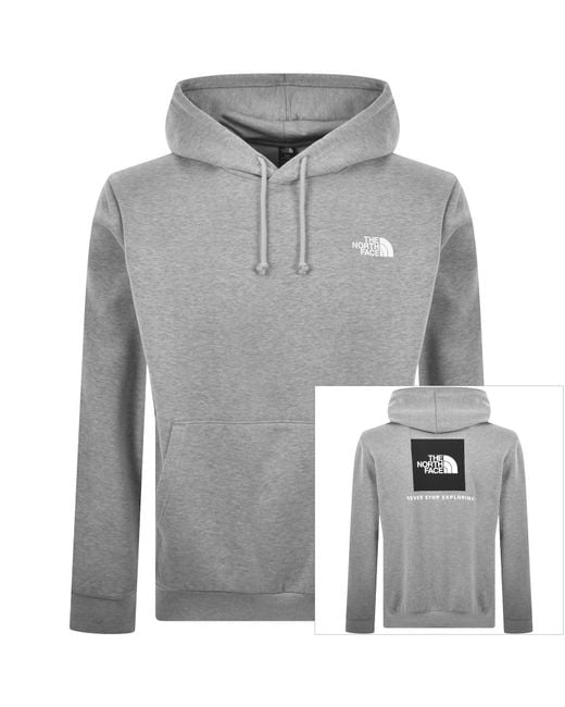 The North Face Gray Evolution Hoodie for men